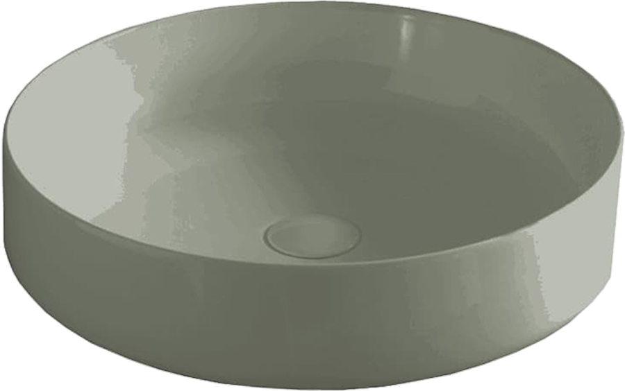 Раковина ArtCeram Cognac 48 см grigio oliva COL002 15 00 grigio oliva (детальная фотография)