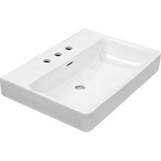 Раковина Laufen Pro S 55 см с 3 отверстиями для смесителя, с отверстием перелива