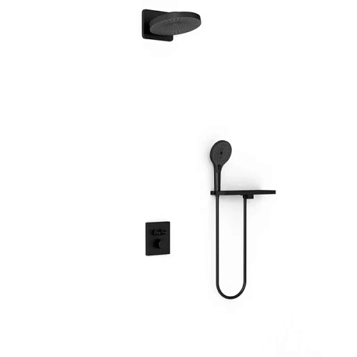 Душевой комплект Vincea Inspire черный - фото 1