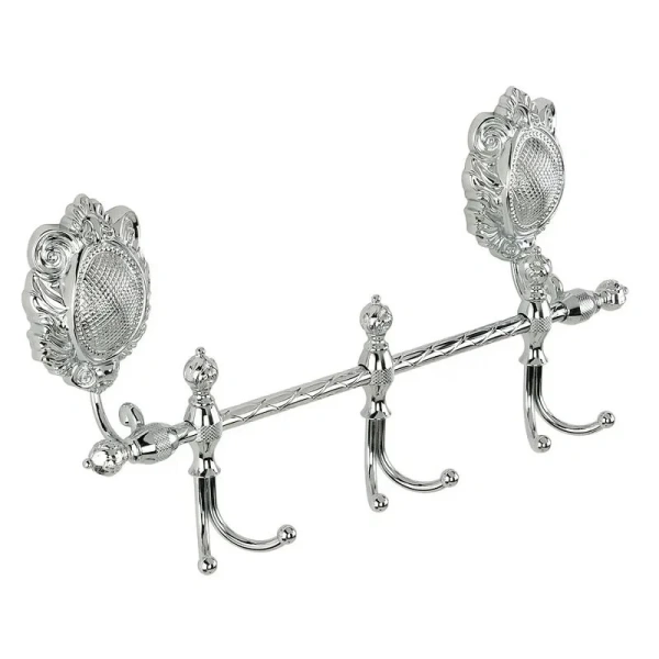 Крючок для ванной Migliore Cleopatra 166 металлический (детальная фотография), хром, бронза, золото