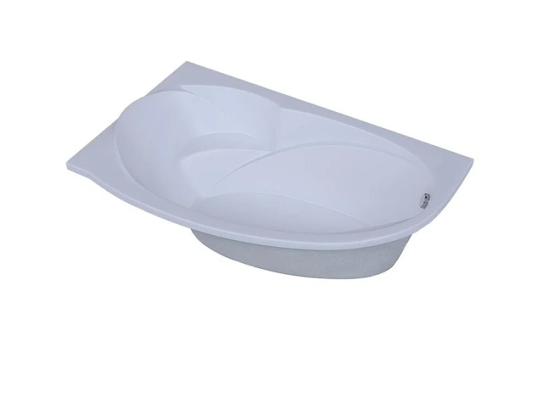 Ванна акриловая Aquatek Бетта BET160-0000169/BET160-0000170, 160 x 97 см, левая/правая, белая (детальная фотография), современныe, hi-tech