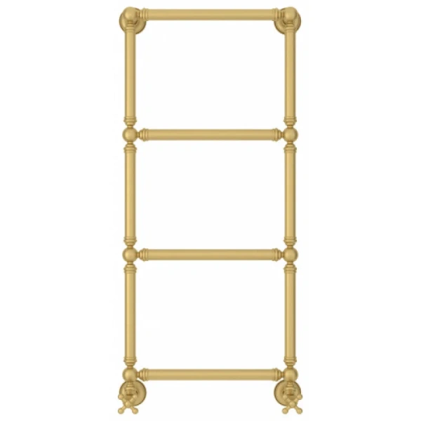 Полотенцесушитель водяной Сунержа Ренессанс 40х96 см золото матовое 032-0280-9640 (детальная фотография), золото