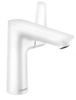 Смеситель для раковины Hansgrohe Talis E матовый белый