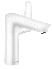 Смеситель для раковины Hansgrohe Talis E матовый белый