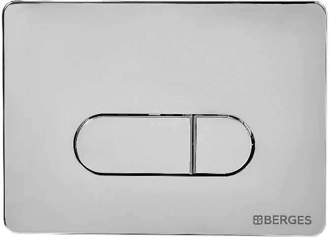 Унитаз с инсталляцией BERGES Gamma кнопка хром 042417 (детальная фотография), нет в наличии index_1