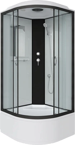 Душевая кабина Niagara Classic 100x100 см стекло прозрачное - фото 3