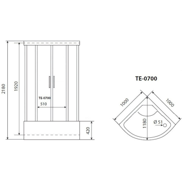 Схема (детальная фотография), с раздвижными дверьми