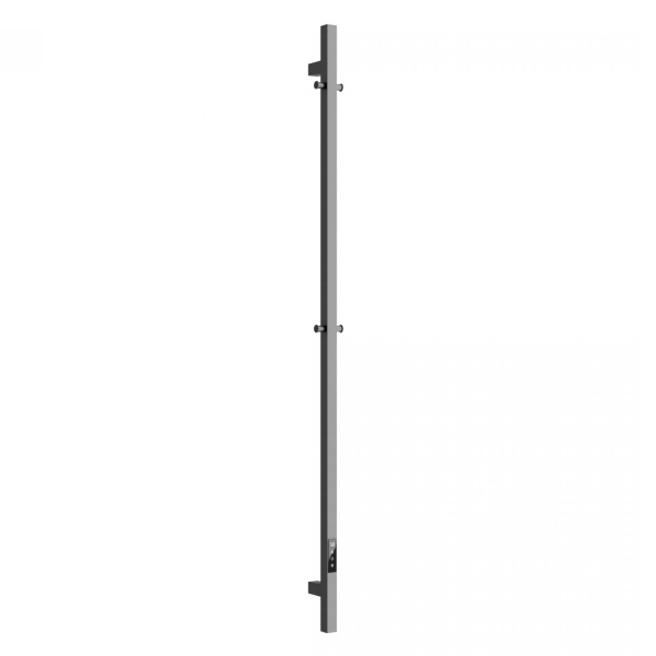 Полотенцесушитель электрический Sancos Linn 7.6x150 см вороненая сталь SC13002GG (детальная фотография)