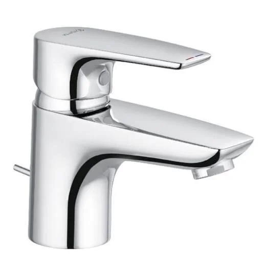 Смеситель для раковины Kludi Pure&Solid с донным клапаном 343850575 (детальная фотография)