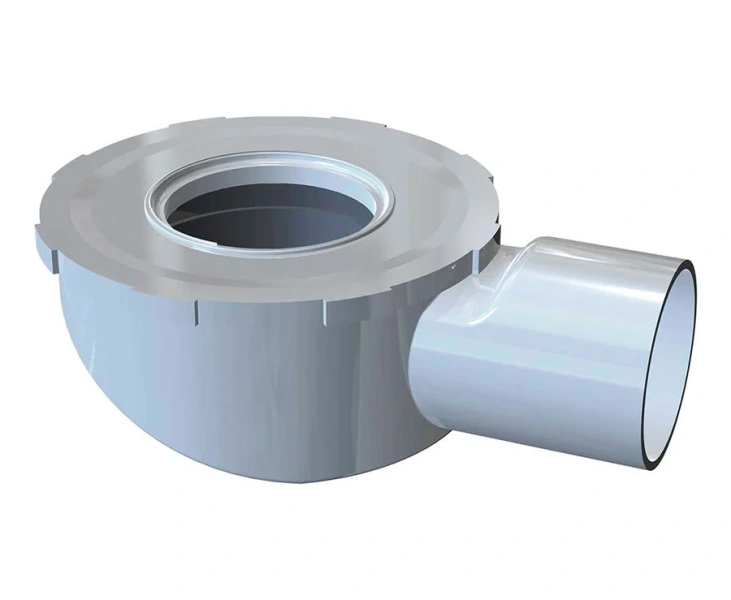 Душевой лоток Vincea Say Optima 75 см хром SAY.601.70.P.BLOK (детальная фотография), для монтажа в пол