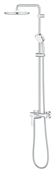 Душевая стойка Grohe Tempesta Cosmopolitan хром 26673000 (детальная фотография), с тропическим душем