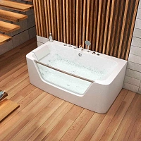 Ванна акриловая Grossman 160x85 см с гидромассажем