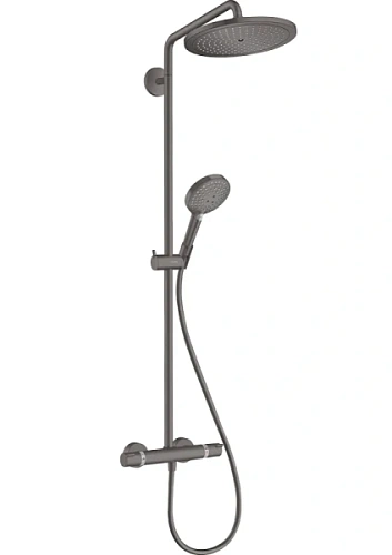 Душевая стойка Hansgrohe Croma Select S черный хром - фото 5