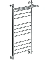 Полотенцесушитель водяной Ника Classic 100x50 см хром