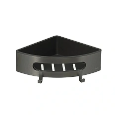 Полочка для ванной Lemark Shelf Line графит