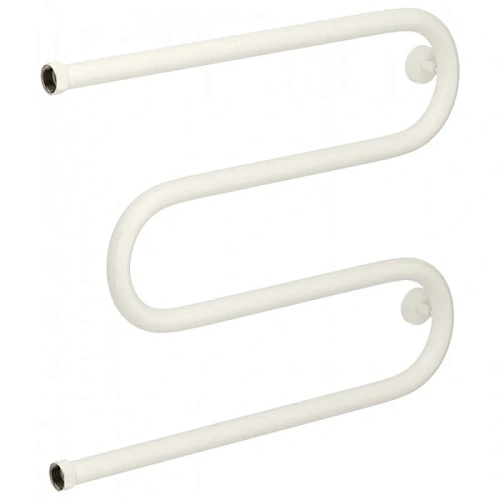 Полотенцесушитель водяной Сунержа М-образный 65х50 см белый матовый - фото 7