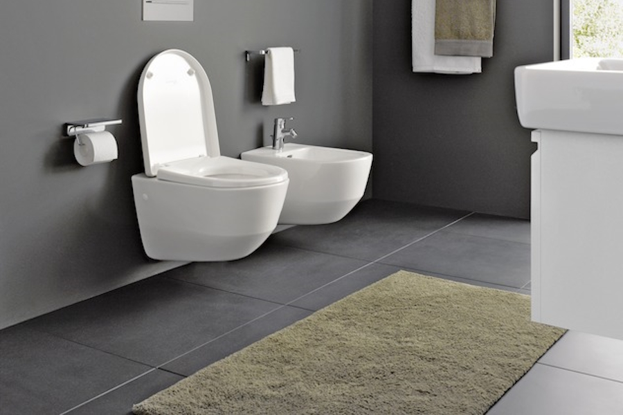 Биде подвесное Laufen Pro белое 8.3095.2.000.304.1 (детальная фотография), современные, hi-tech