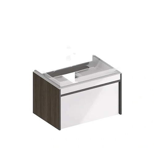 Тумба под раковину подвесная Kerama Marazzi Modula 70 см арабика - фото 1