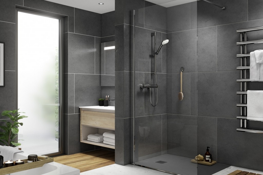 Тумба под раковину подвесная Ideal Standard Connect Air 80 см светло-коричневая E0827UK (детальная фотография), современная, hi-tech