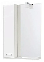 Зеркальный шкаф с подсветкой Акватон Бекка 60 см белый, дуб сомерсет