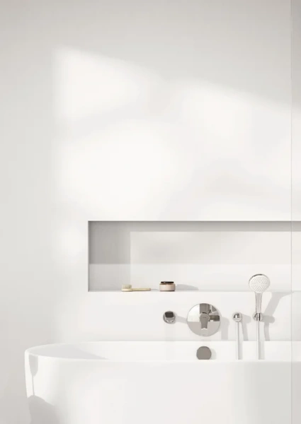 Смеситель для душа Kludi Zenta SL встраиваемый 486500565 (детальная фотография), современные, hi-tech