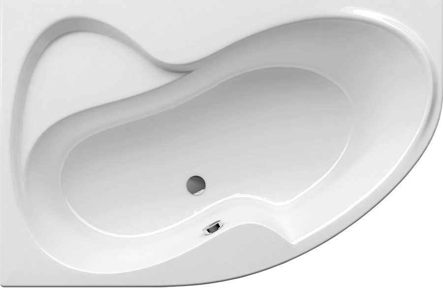 Ванна акриловая Ravak Rosa II 170х105 см белая, левая C221000000 (детальная фотография)