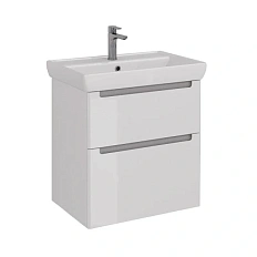 Тумба с раковиной Lemark Buno LM04B70T 70 см направляющие с доводчиком