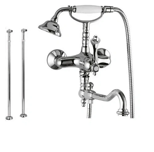 Смеситель для ванны Cezares Margot хром - фото 2