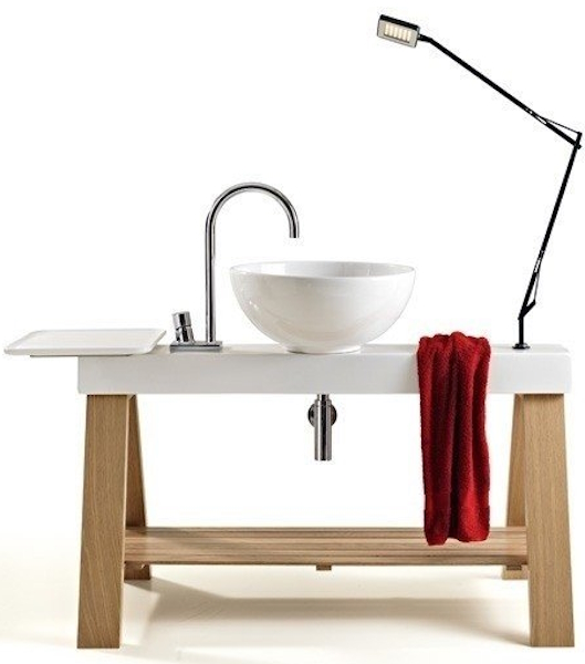 Мебель для ванной ArtCeram One Shot Il Cavalletto 120 OSL002 (детальная фотография), современная, hi-tech