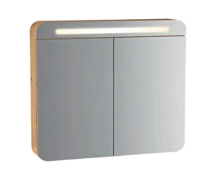 Зеркальный шкаф с подсветкой Vitra Sento 80 см 60896 (детальная фотография)