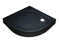 Душевой поддон Ravak Elipso Pro 100x100 см черный матовый