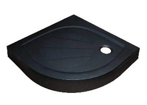 Душевой поддон Ravak Elipso Pro 100x100 см черный матовый - фото 2