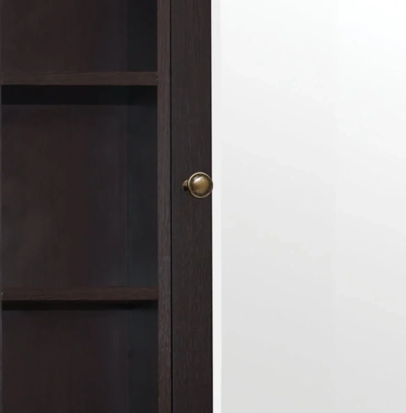 Зеркальный шкаф Style Line Кантри 90 см венге ЛС-00000462 (детальная фотография), по запросу index_1