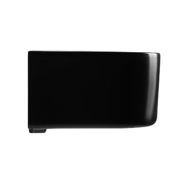 Биде подвесное Акватек Мия черное матовое AQ1004-MB (детальная фотография), круглой формы