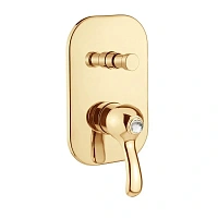 Смеситель для душа Migliore Lem Swarovski золото