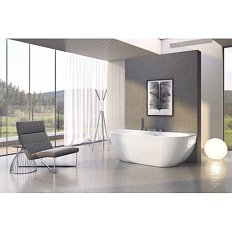 Ванна акриловая Ravak Freedom W 166х80 см отдельностоящая белая