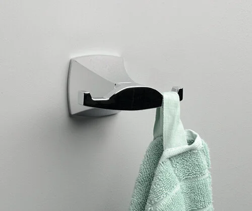 Крючок для ванной WasserKRAFT Wern двойной K-2523D (детальная фотография), хром