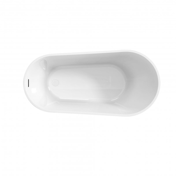 Ванна акриловая BelBagno 170x80 см отдельностоящая BB704-1700-800-K (детальная фотография), 170x80 см