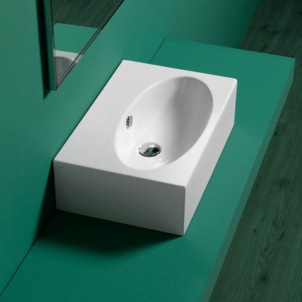 Раковина Simas LFT Spazio LFT 54 (детальная фотография), накладные (на столешницу)