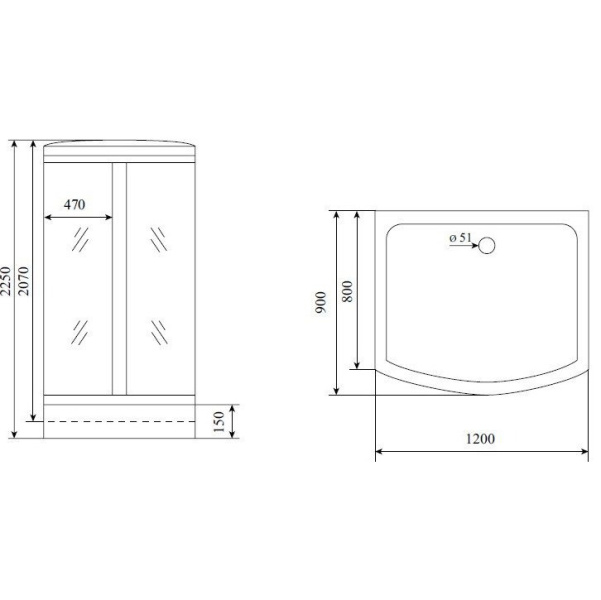 Схема (детальная фотография), с раздвижными дверьми