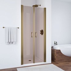 Душевая дверь профиль бронза стекло бронза Vegas-glass