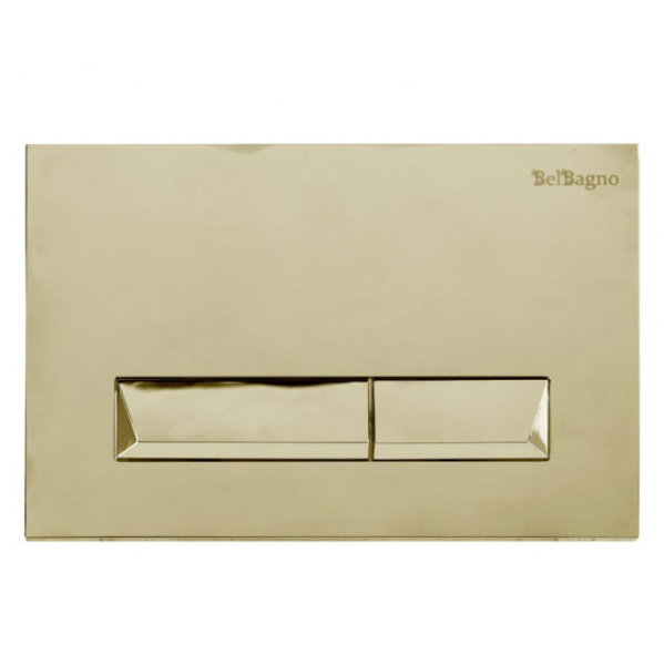 Клавиша смыва BelBagno Marmi золотая BB013-MR-ORO (детальная фотография)