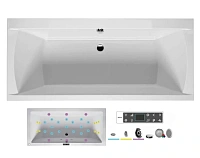 Ванна гидромассажная Riho Julia 190 x 90 см, BLISS2