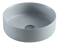 Раковина Azario 34.6 см светло-серая матовая
