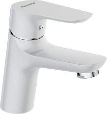 Смеситель для раковины Damixa Origin Bit белый