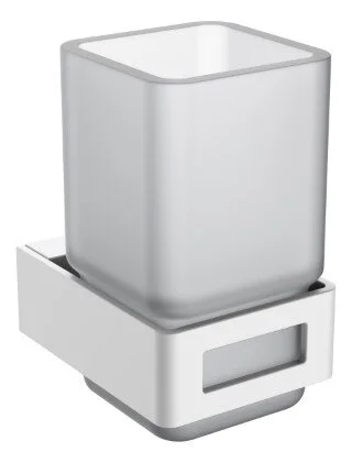 Стакан для ванной Boheme Q Mat White 10944-MW (детальная фотография)