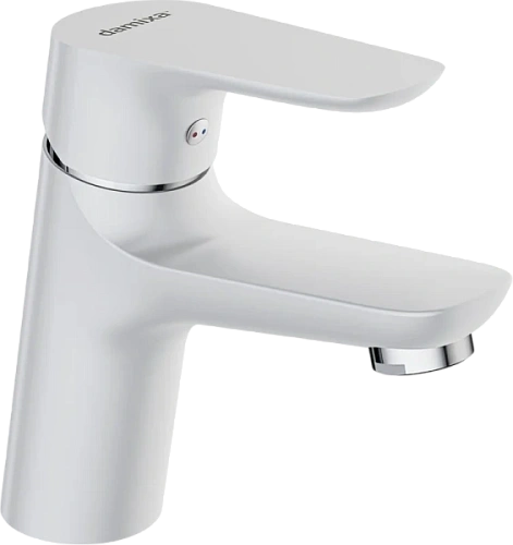 Смеситель для раковины Damixa Origin Bit белый - фото 2