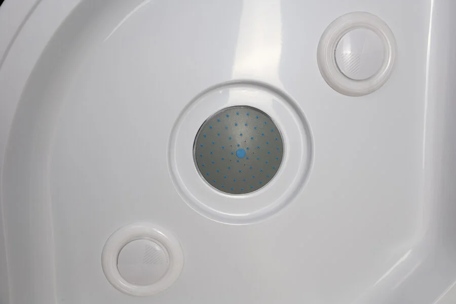 Душевая кабина Niagara Eco 120х80 см левая 7510L (детальная фотография), со стеклянными задними стенками