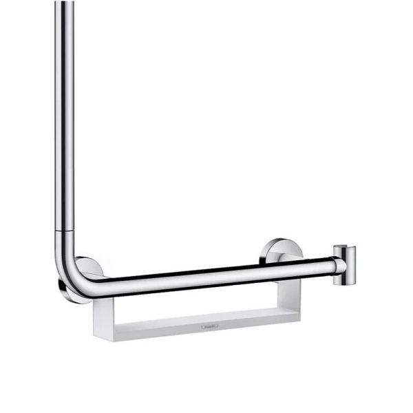 Душевой гарнитур Hansgrohe Raindance Select S белый/хром, левосторонний 26324400 (детальная фотография), душевые гарнитуры