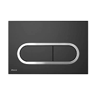 Клавиша смыва Ravak Chrome черная